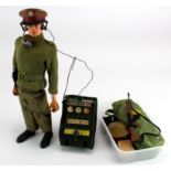 Action Man Field Commander (and Field Radio), by Palitoy, contained in original box, sold as seen