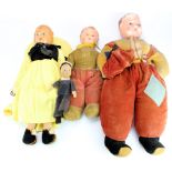 Doll Interest- From a single owner collection. Two Dean's Rag Book Dutch dolls together with a