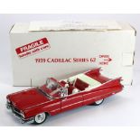 Franklin Mint 1:24 scale 1959 Cadillac Series 62, contained in original packaging & box