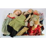 Doll Interest- From a single owner collection, thirty eight souvenir dolls to include early