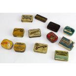 Gramophone needle tins- eleven tins to include; Embassy, Cleopatra, Victor Talking Machine Co (
