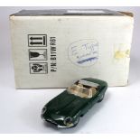 Franklin Mint 1:24 scale 1961 Jaguar E-Type, with brochure & certificate of authenticity,