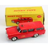 Dinky Toys, no. 257 ' Fire Chiefs Car', contained in original box