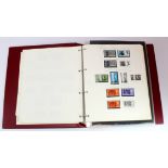 GB - collection in red binder up to 1980, used except for some Wildings and QE2 Commemoratives, no