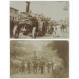Walsham - le - Willows, Band of Hope steam traction engine, at various events together with Fire