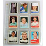A & B C Gum, Footballers (Yellow, 55-101) set 1968 cat £185 VG