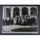 Egypt / Libya Interest: Large original photograph 38x29cm of Idris of Libya, as Prince in exile in