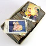 Mixed original collection in shoebox (approx 545 cards)