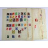 Germany - West Berlin, a good lot although somewhat untidy. 1948 to 1971 on album pages, 1948 Berlin