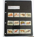 Burundi 1983 Animal Protection Year set (ex 10F) used, SG1398/1410 (ex SG1401), cat £544. (12)