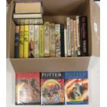 Childrens interest. Twenty-one mostly first edition Childrens books, including Harry Potter,