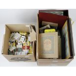 Collection contained in 2 large boxes, comprises of approx 260 cigarette packets containing sets,
