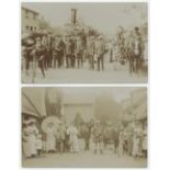 Walsham - le - Willows, Temperance demonstration in 1908 R/P's, together with Temperance Band, needs