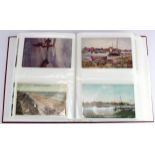 Southwold Suffolk comprehensive collection of postcards presented in a modern album, includes