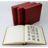 Czechoslovakia extensive very fine used colln 1918-1963 in three Lighthouse loose-leaf albums in
