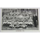 Football postcard - Liverpool FC (c1913/14)