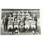 Football postcard - West Bromwich Albion Football Team (c1909-10), by 'F Holloway 76 Soho Road