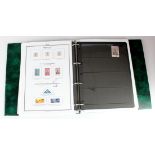 Brunei mint & used range in green binder