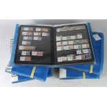 British Commonwealth A-Z QV - QEII dealers mint stock on Hagners in five counter display books. A