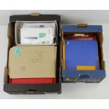 Jersey, Guernsey and IOM modern um accumulation in boxes, nearly all in opened bureau envelopes,