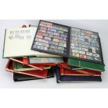 GB - heavy box with various albums / stockbooks, essentially QE2 with many 1960's sets in blocks and