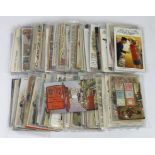 Post Offices, Royal Mail, Stamps, Coins, etc - a good selection of old postcards inc Novelty, Comic,