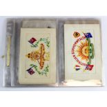 Embroidered Silks inc Military, Patriotic, Souvenir, Greetings. (14)