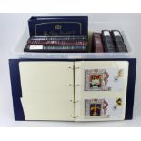 Royalty - a large collection of 11x albums in large plastic crate, covering various topics inc QE2