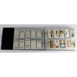 Cigarette Cards - good selection of 1st and Last No's in sleeves in binder. (Qty)