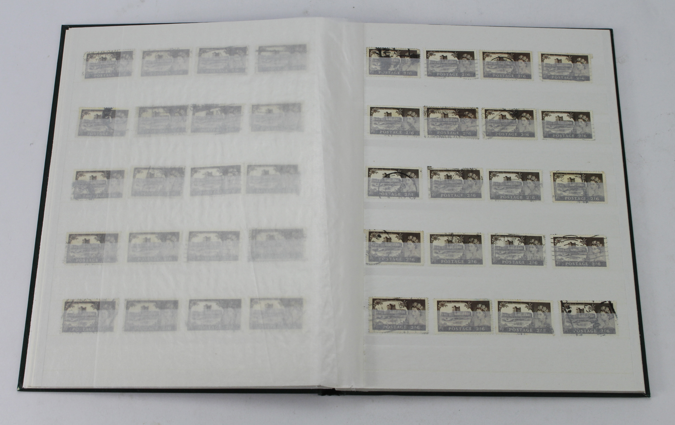 GB - KGVI and QE2 high values, mainly used, duplication of up to 50 examples of each. Mint 2/6