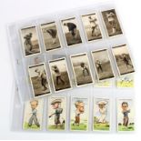 Golf cards - Churchman, Famous Golfers 1927 part set 24/50, and Prominent Golfers 1931 part set 18/