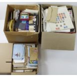 GB - large qty of mixed era um, mint and used in 2x large boxes and a small box. Smaller box