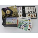 GB - 2012 Olympic Games stamps and special Coin Covers. Including London 2012 Team GB Gold Medal