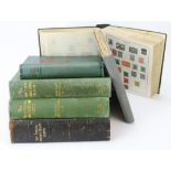 Ideal Postage Stamp Album, all World up to c1906, approx 900 stamps common types, with foxing,