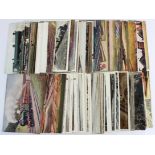 Railway - range of mainly locomotive cards by commercial publishers, includes narrow gauge,