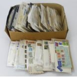 World cover/postal history lot with stamps, wide range of material inc P/History from GB, Albania