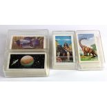 Sets - Cooper Tea Prehistoric Animals 1st & 2nd Series 1962, Lipton Tea The Conquest of Space