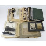 Very mixed range of mostly Edwardian era (few more modern noted) photos, noted Hunting, Shipping,