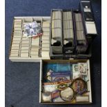 Baseball. A very large quantity of Major League Baseball cards, circa 1990s, contained in four