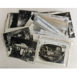 Photographs. A quantity of approximately ninety various motoring & aviation black & white