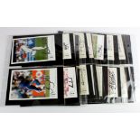 Cricket ephemera- Thirty three signed classic cricket cards issued by Grace Books and cards. (33)