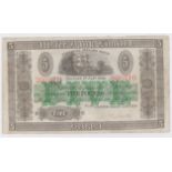 Northern Ireland, Ulster Bank Limited 5 Pounds dated 1st January 1936, serial number 300310,