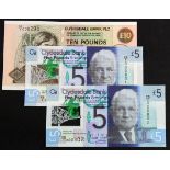 Scotland, Clydesdale Bank (3) LOW serial numbers, 10 Pounds dated 15th March 2006 commemorative