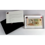 Scotland, Clydesdale Bank 10 Pounds dated 1st May 1997, scarce Commemorative note with NAB prefix,