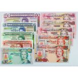 Gibraltar (10), a good range of Uncirculated notes comprising 50 Pounds dated 1986, 20 Pounds (3)