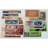 Czechoslovakia (12), an Uncirculated collection comprising 500 Korun dated 1973, 100 Korun (2) dated