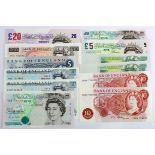 Bank of England (12), a very high grade group comprising Fforde 10 Shillings (2) a consecutive pair,