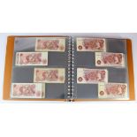 Fforde 10 Shillings (160), a collection of 10 Shillings signed Fforde issued 1967, in Lindner album,