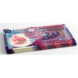Hong Kong 10 Dollars (90) dated 1st January 2012, Government of the Hong Kong, some consecutively