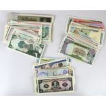 World (194), a group of World notes, all different and all Uncirculated or about, no duplication (